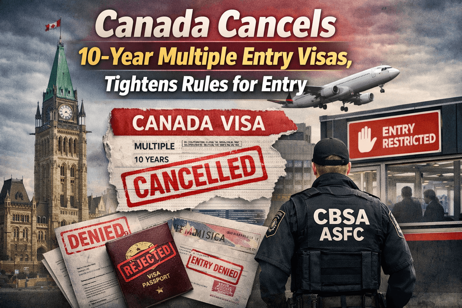 Canada Cancels 10-Year Multiple Entry Visas and Tightens Entry Rules (2026 Update)